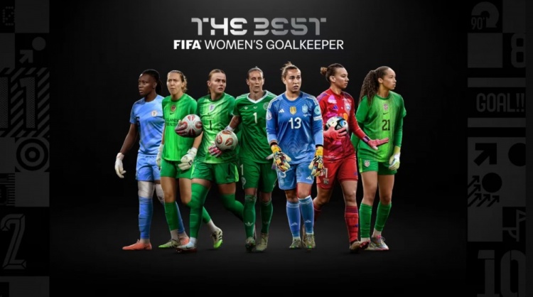 FIFA 올해의 여자 골키퍼 후보: Hampton, Cole, Endler 최종 후보