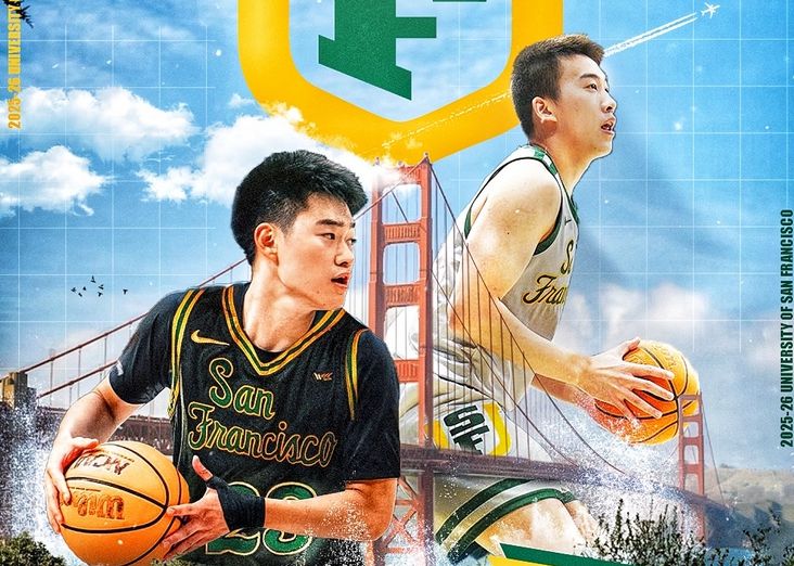 Wang Junjie의 23득점으로 NCAA 최고 기록을 경신했습니다! 샌프란시스코 대학교 74-79 유타 주