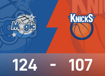 NBA 보고서: 와그너는 28득점 9리바운드, 매직은 닉스를 124-107로 이겼습니다.